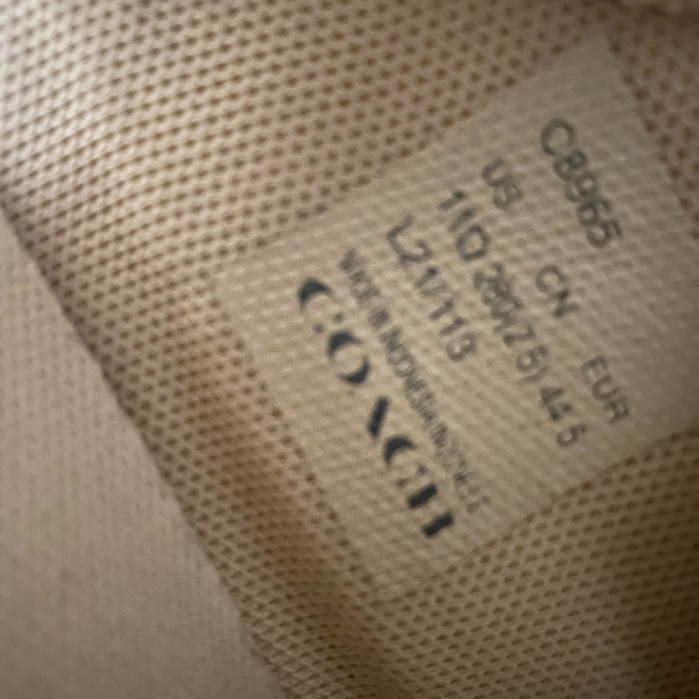 Men’s Coach Tennis Shoes - Picture 7 of 8
